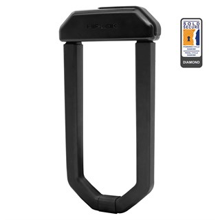Hiplok DXL1000 anti angle grinder bike lock black with FREE REMINDER CABLE