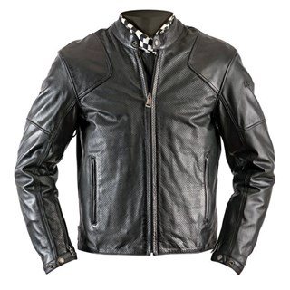 Helstons Heat Perforated jacket in black