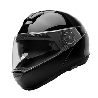 Schuberth C4 helmet in gloss black