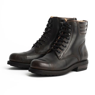 Rokker Urban Racer boots in black / brown