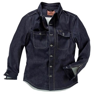 Rokker Denim Rider shirt in blue
