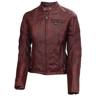 Roland Sands ladies Maven jacket oxblood L