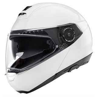 Schuberth C4 Pro ladies in gloss white in 54/55 S