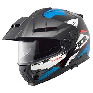 Schuberth E2 helmet in Trail blue