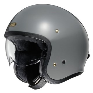 Shoei JO helmet in rat grey