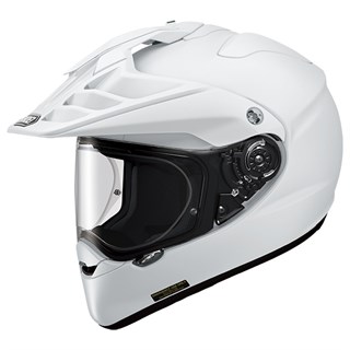 Shoei Hornet ADV helmet in gloss white