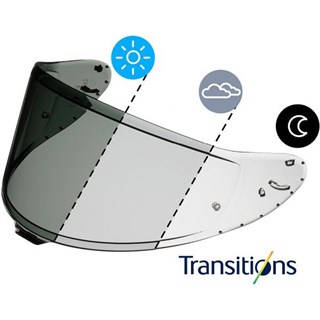 Shoei NXR 2 / X-SPR Pro CWR-F2PN transitions visor