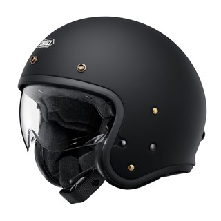 Shoei J.O2 helmet in matt black
