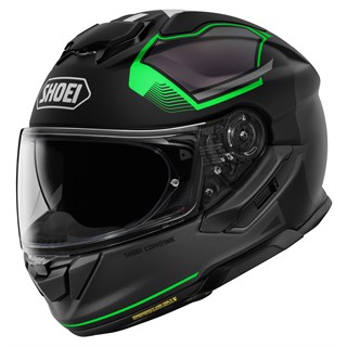 Shoei GT Air 3 Mike TC4 helmet in black / green