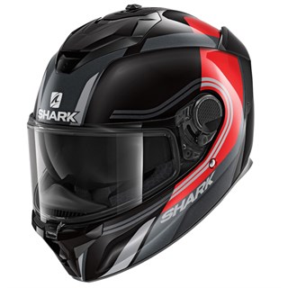 Shark Spartan GT Tracker KRS helmet in black/ red L