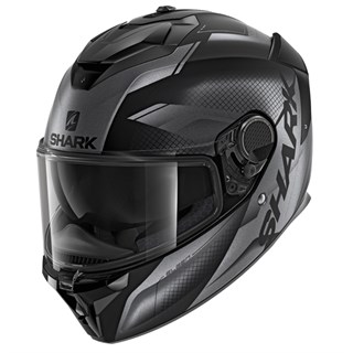 Shark Spartan GT Elgen MAT KAA helmet in grey/ black L