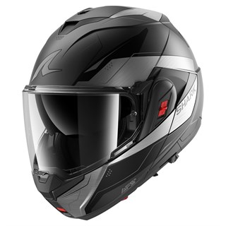 Shark OXO Mekarium Mat AUK helmet in matt black / grey