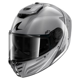 Shark Spartan RS helmet Speed-Tech silver / white / black
