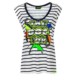 Valentino Rossi VR46 2020 ladies Street Art T-shirt in blue XS
