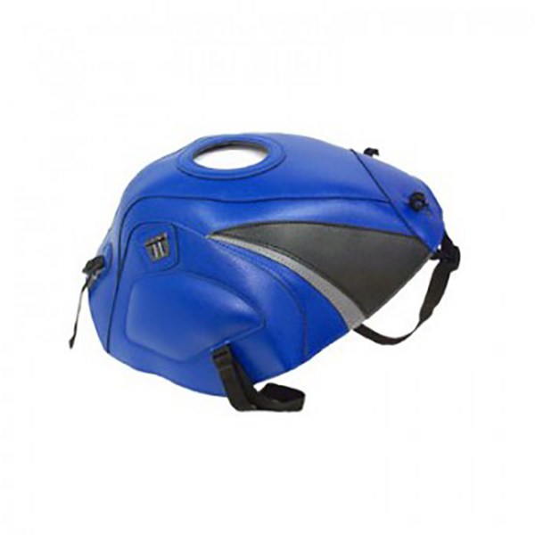 Bagster tank cover GS 500E gitane blue / black steel
