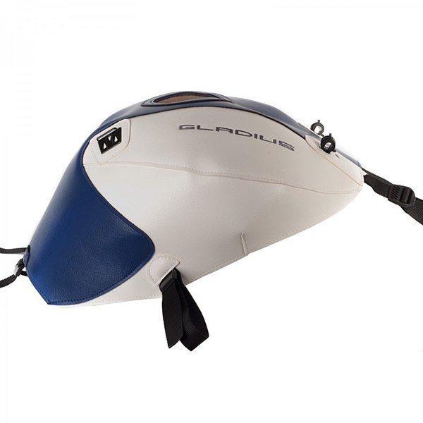 Bagster tank cover GLADIUS 650 baltic blue / white