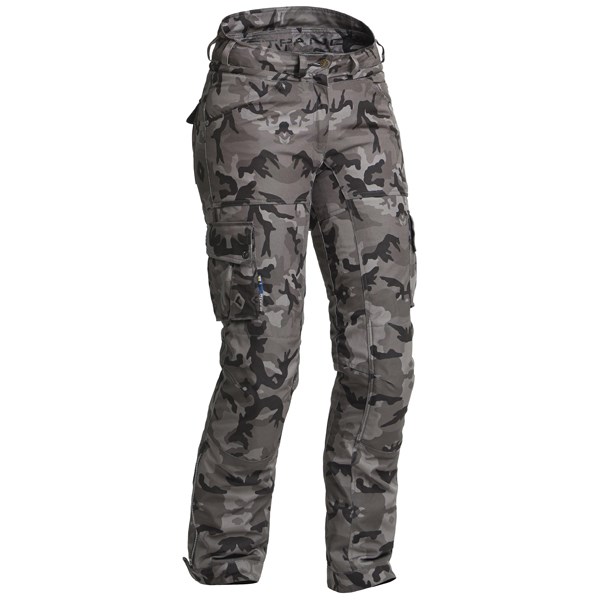 camo trousers black