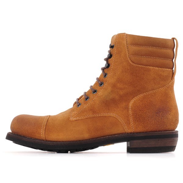 Rokker Urban Racer Suede boots in tan