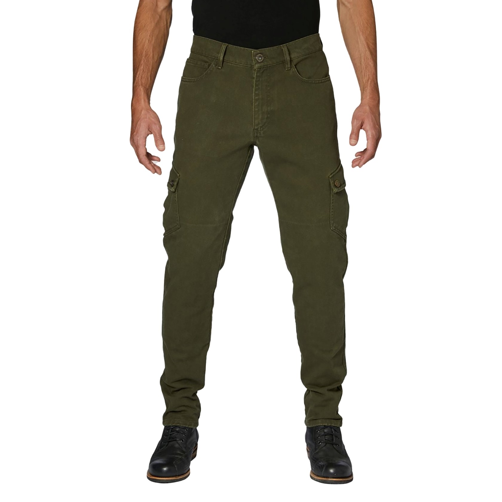 Cargo Fit Mid waist Fitted hems Track Pants, Light Brown