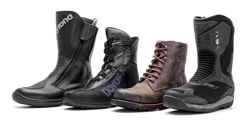 Motorcycle boots for all seasons