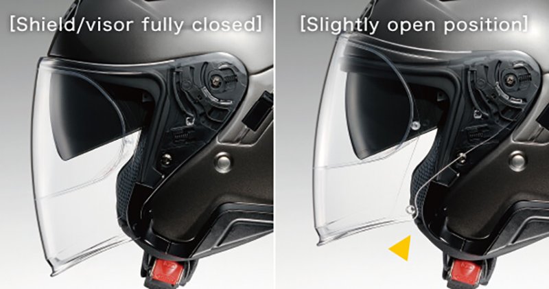 Shoei J-Cruise 2 visor lock