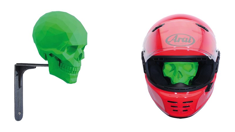 Lab Ratz helmet display stand