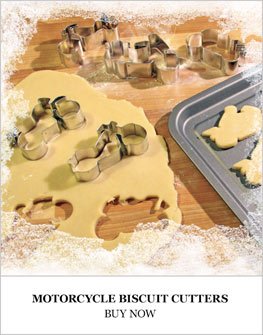 Motorcycle Biscuit Cutters