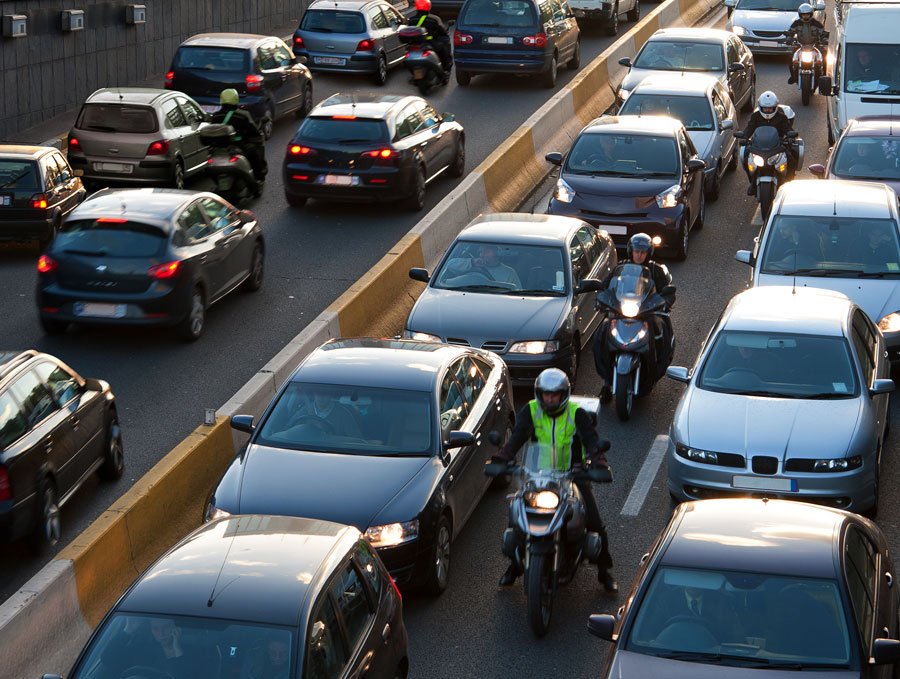 Motorcycle commuting