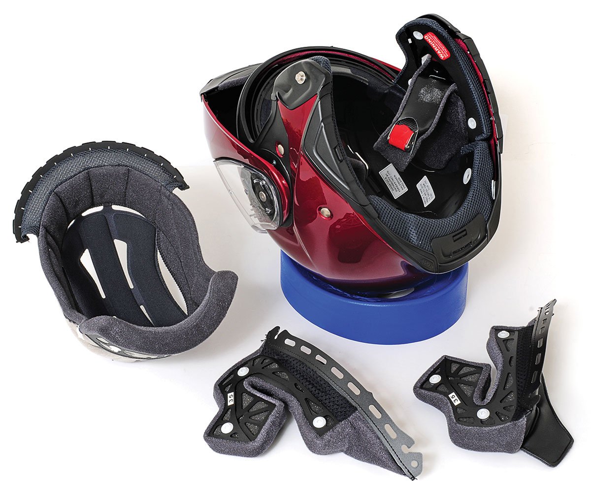 Motorcycle helmet measurement and size guide
