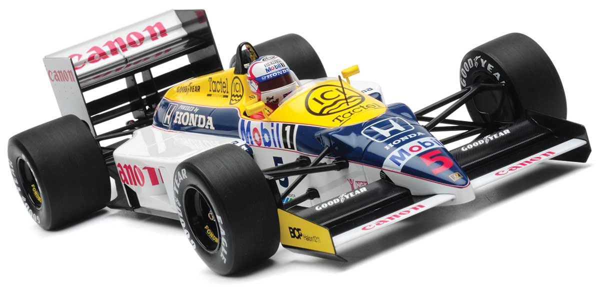 1/64 Aoshima Williams F1 1987 FW11b #5 Nigel Mansell diecast car model NEW 