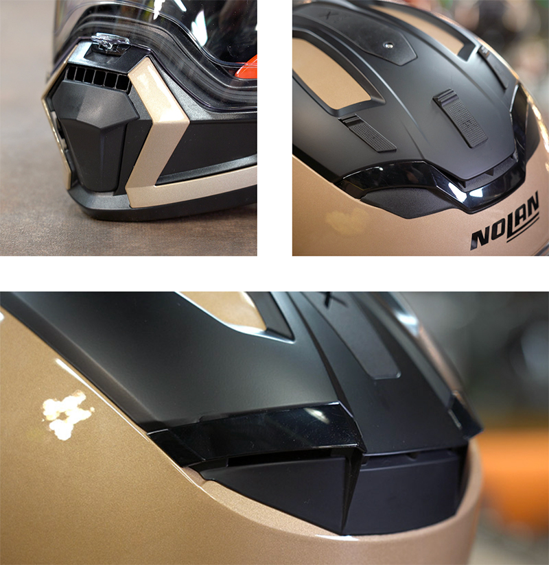 missing tabs on nolan helmet Nolan N70-2 X helmet review