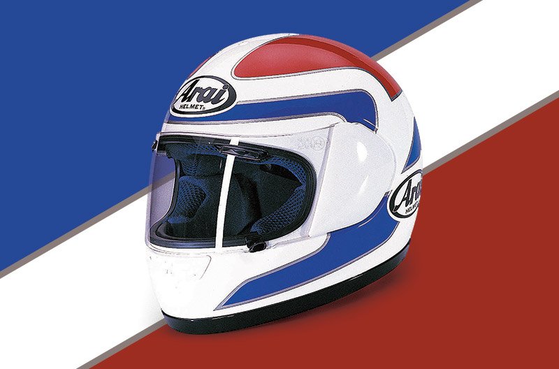 Retro Arai helmet