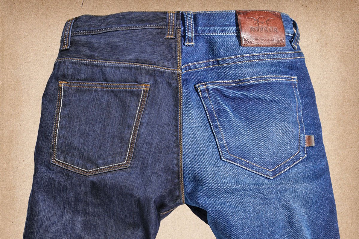 Rokker Revolution jeans Vs Rokker Rokkertech jeans