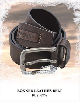 Rokker Leather Belt