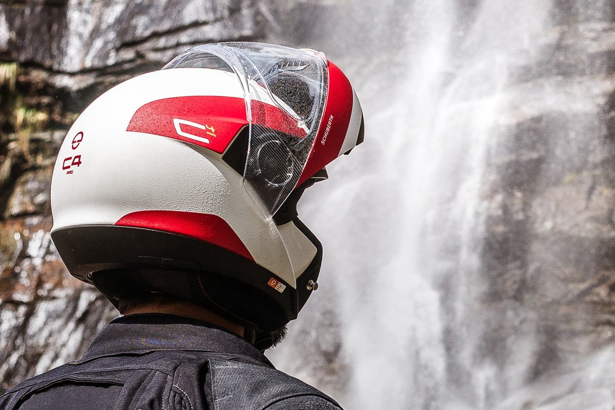 Schuberth C4 Pro helmet header