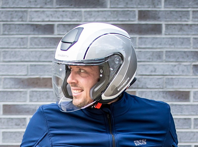 Schuberth M1 jet helmet