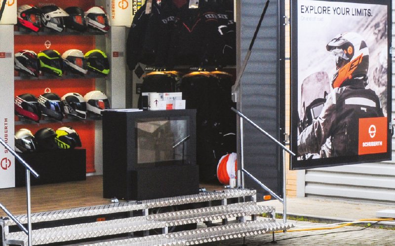 Schuberth C4 Pro test day header