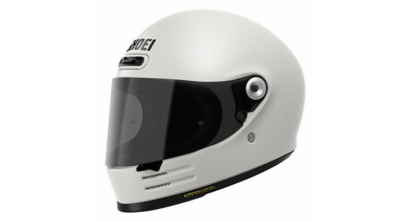 Dark visors now available for Shoei Glamster