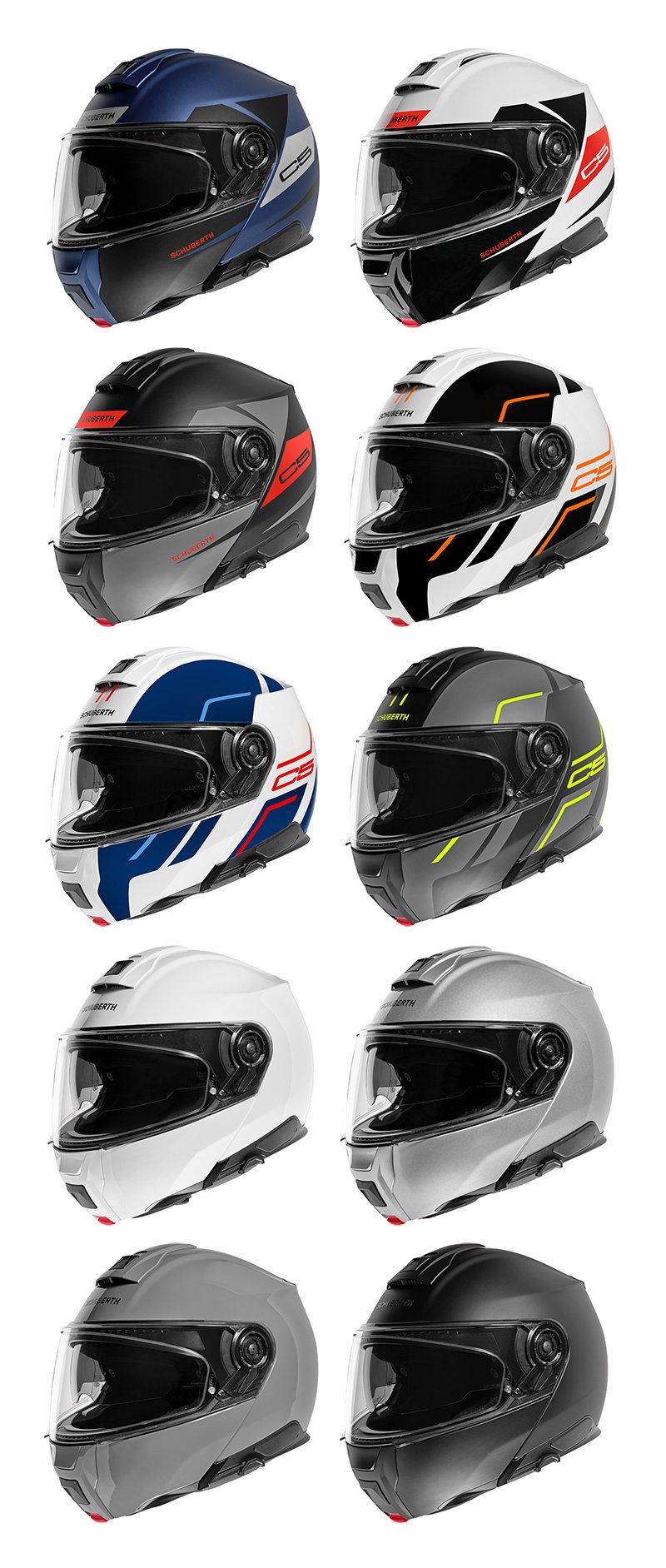 Schuberth C5 helmet colours