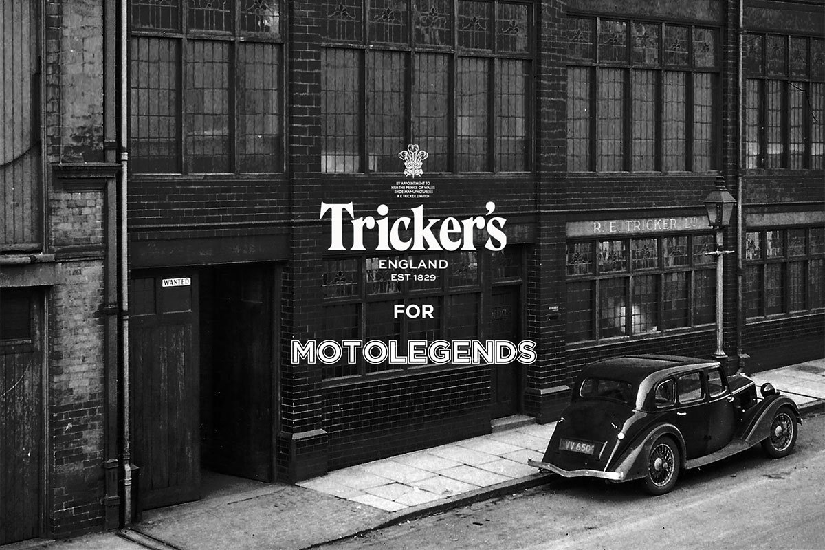 Motolegends X Tricker's boots