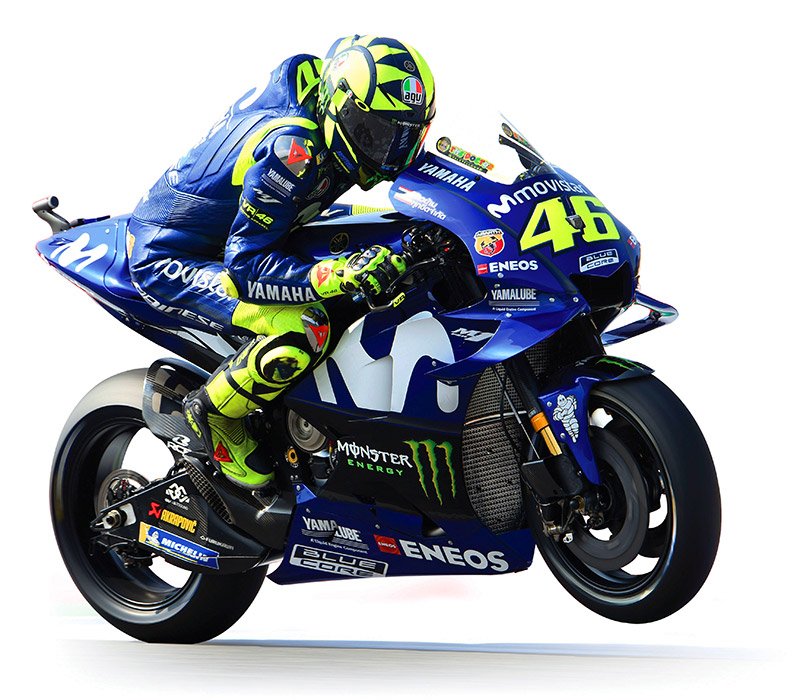 Valentino Rossi racing