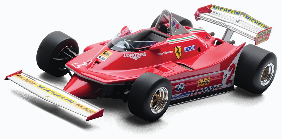 Look Smart 1:18 Villeneuve 1980 Ferrari 312 T5 Diecast Model Car