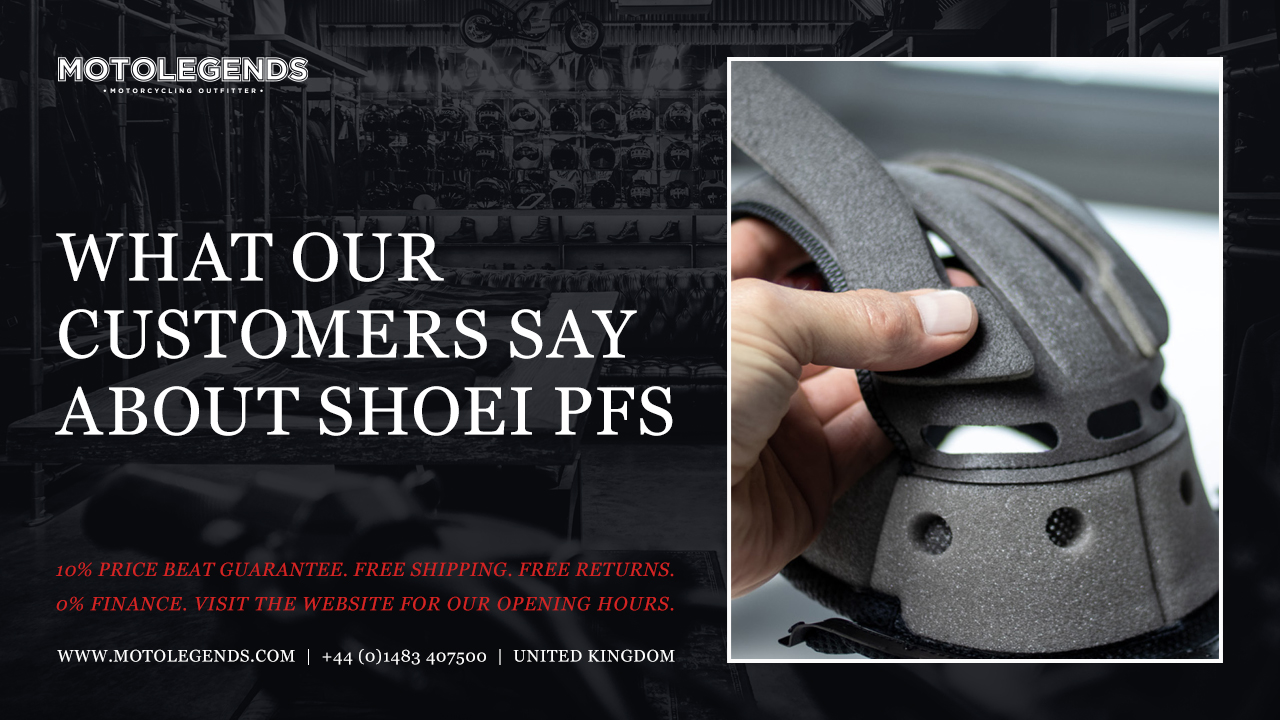 What our customers day about Shoei PFS