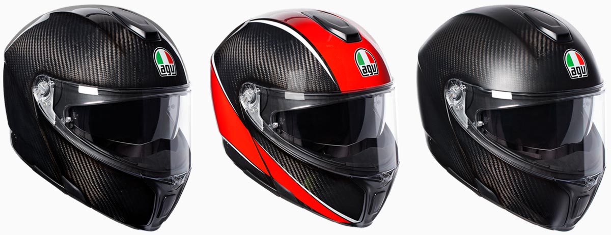 agv sport modular helmet colourways