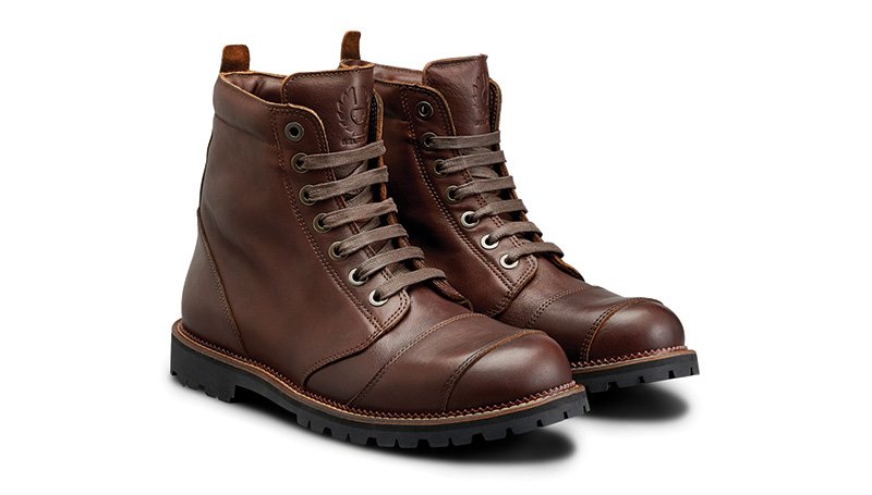 Waterproof Motorcycle Boots > Oxford Digby Short Leather Lace Up Black 