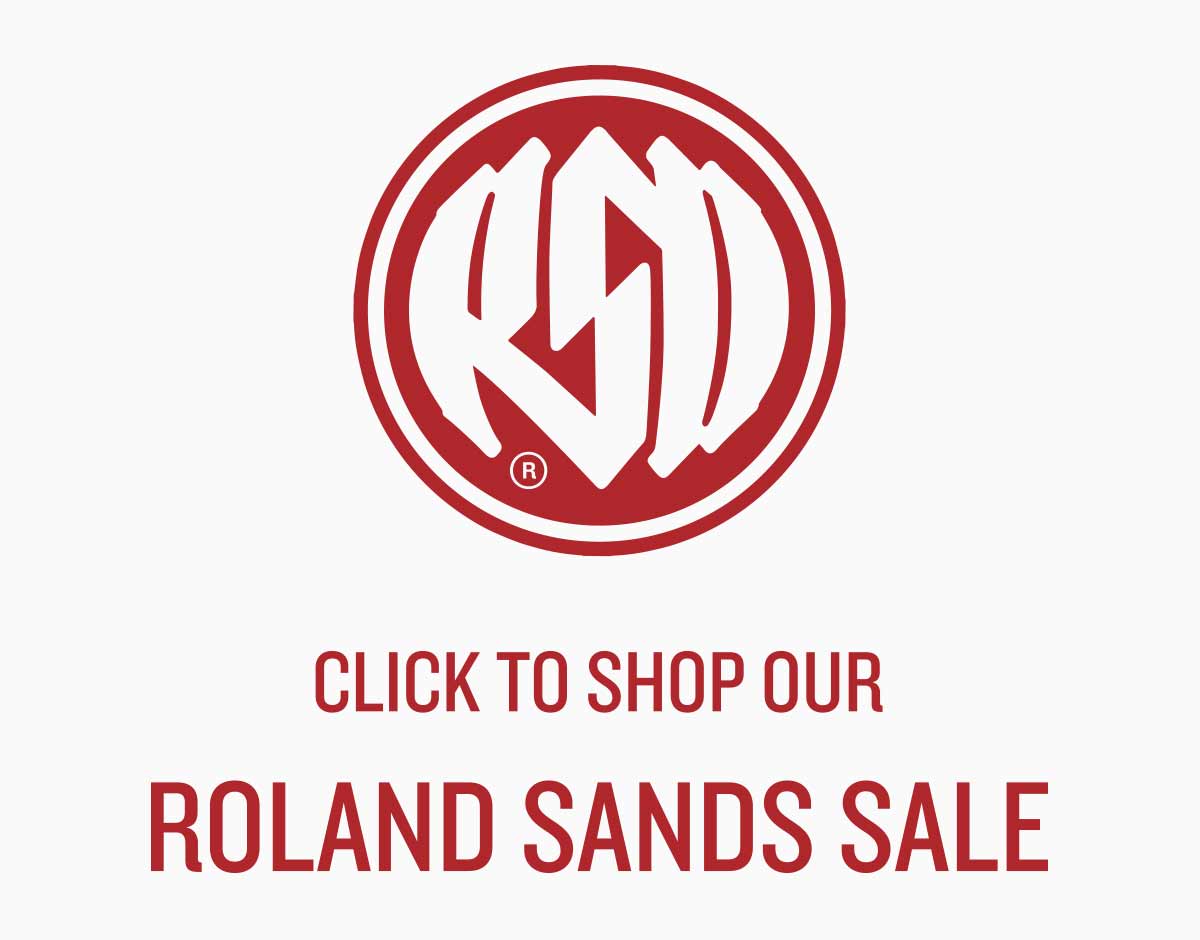 ROLAND SANDS SALE BUTTON