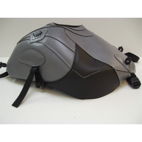 Bagster tank cover S1000 RR / S1000 RR HP4 - steel grey / carbon triangle