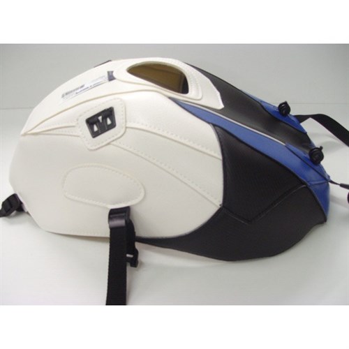 Bagster tank cover S1000 RR / S1000 RR HP4 - blue / black / white / carbon triangle