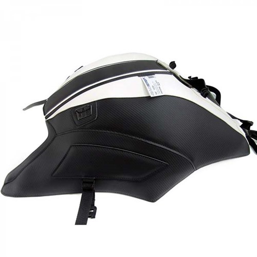 Bagster tank cover DIAVEL - carbon / white