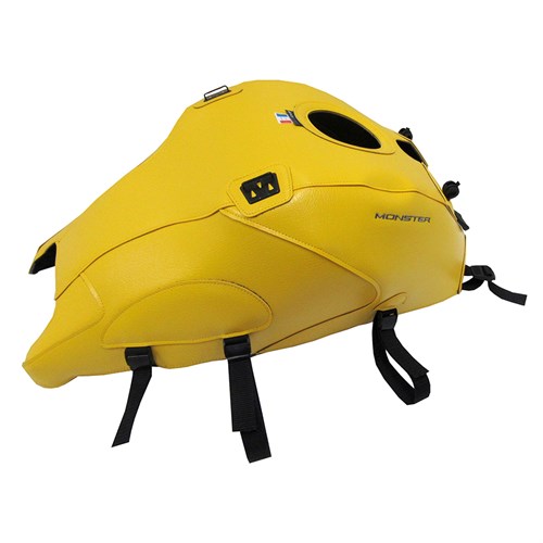 Bagster tank cover MONSTER 1200S - surf yellow / yellow